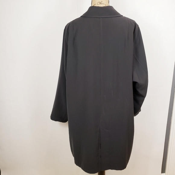 Allegri black trench coat - Picture 5 of 8